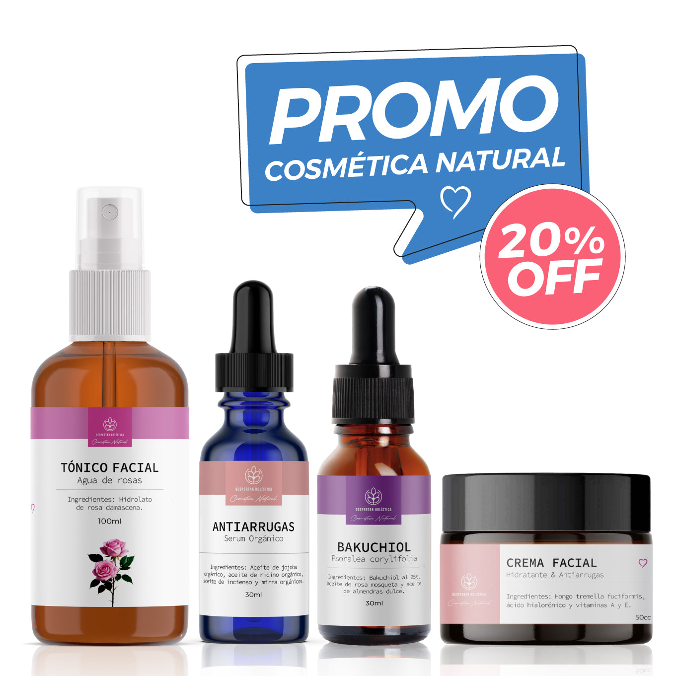 Promo Cosmética Natural Facial