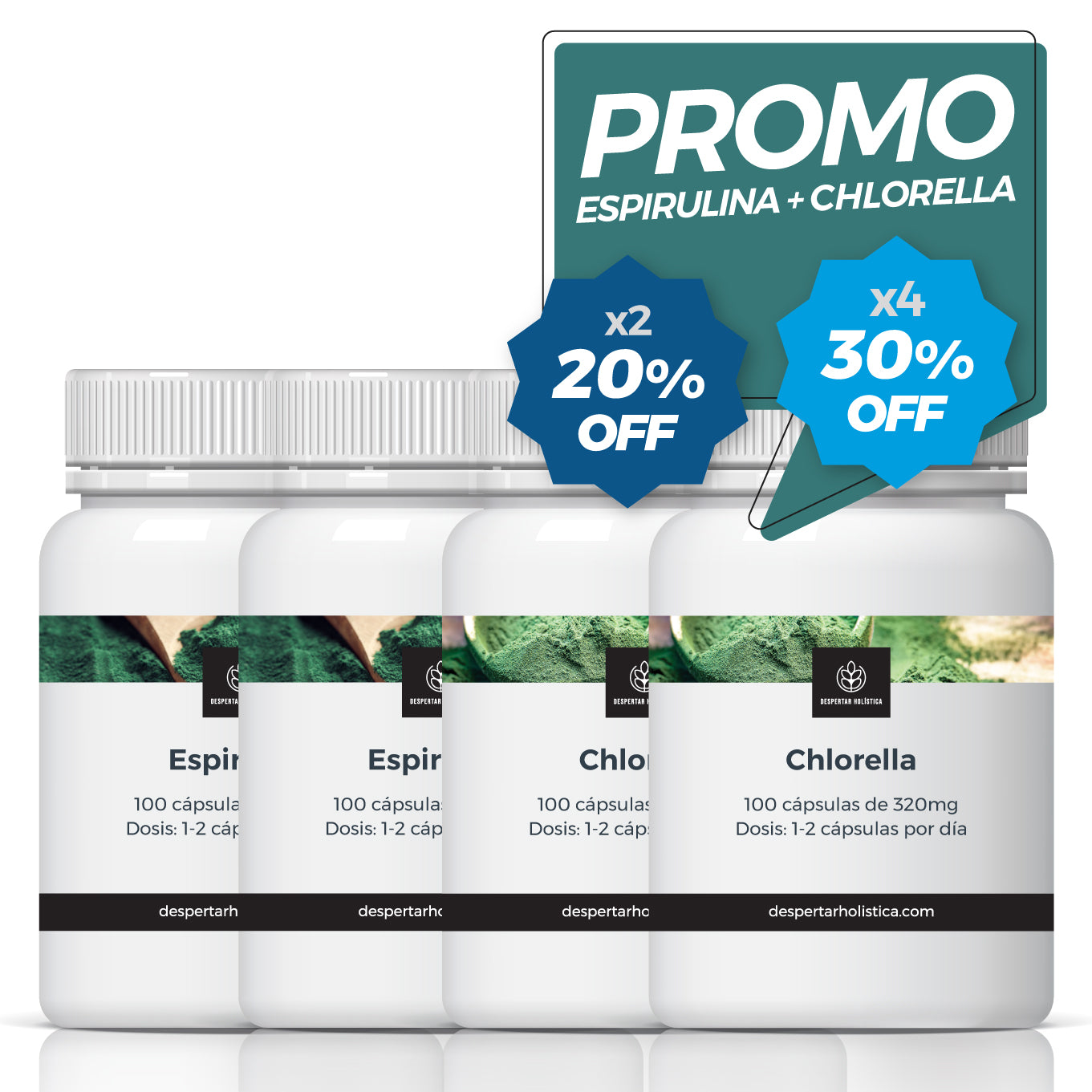 Promo Espirulina + Chlorella