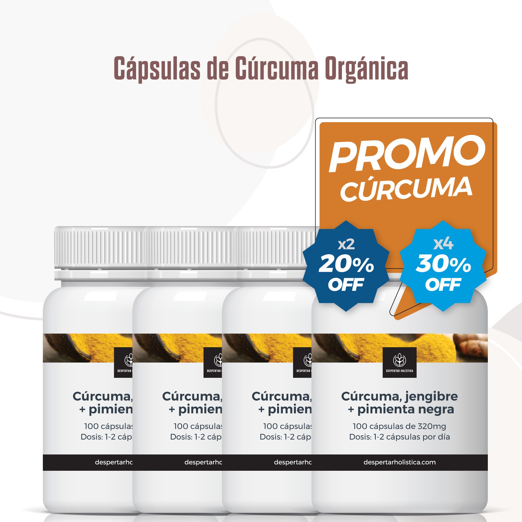 Promo Cúrcuma Orgánica